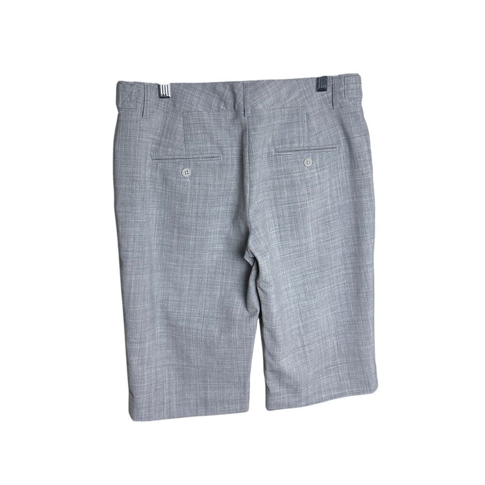 Express Editor Trouser Shorts Light Gray Dressy W… - image 2